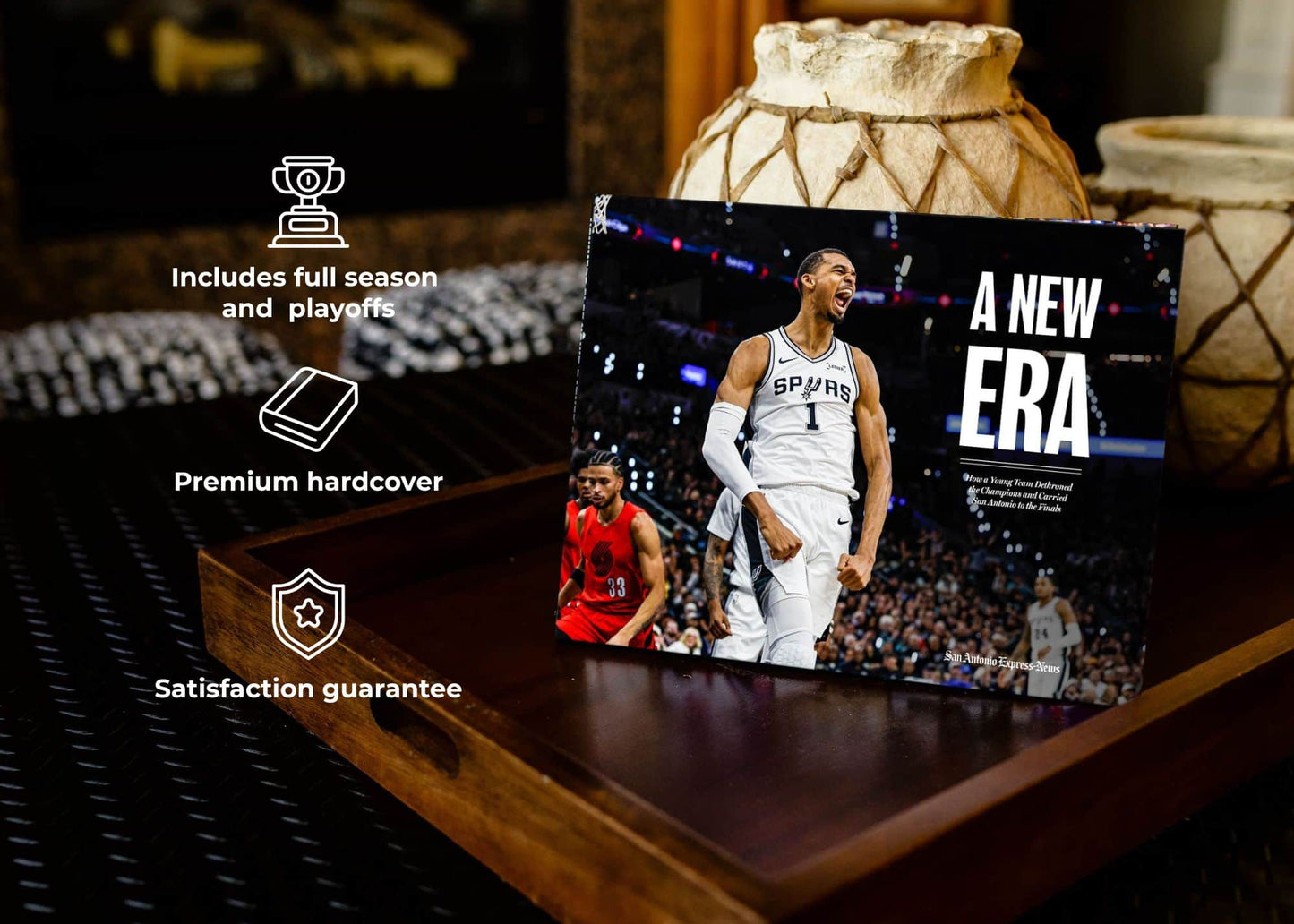 A New Era: San Antonio Spurs 2025–2026 NBA Finals Hardcover Collector’s Book