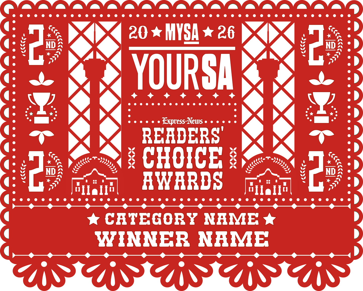 YourSA 2026 Plaque
