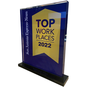 8" X 10" Top Workplaces award